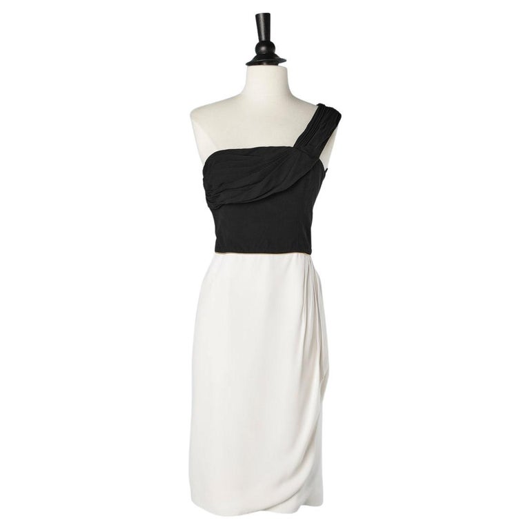 Givenchy Black & White Striped Cotton Dress main image 1