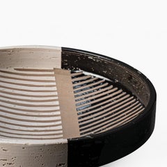 Black and White Bolo Centerpiece by Aldo Londi