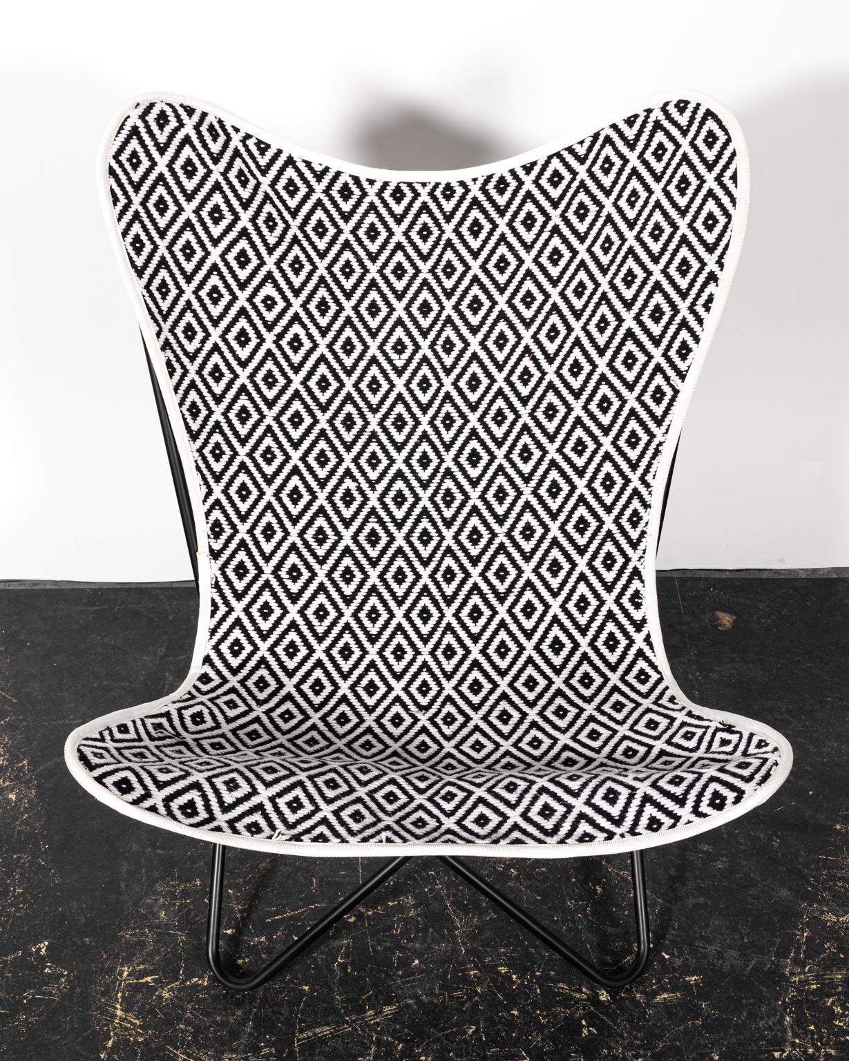 white butterfly chairs