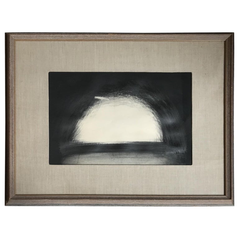 Black and White Charcoal Drawing For Sale at 1stDibs