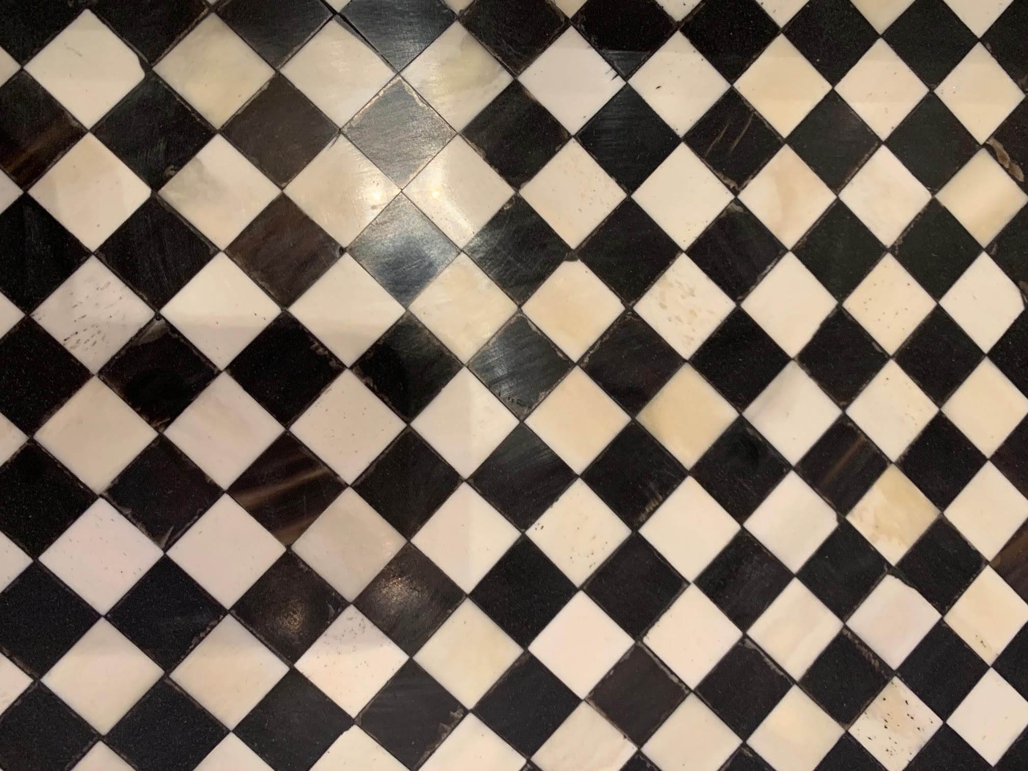 checkerboard tray