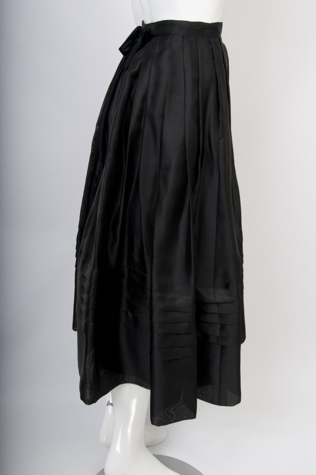 Black and White Cocktail Ensemble, att. Geoffrey Beene im Angebot 6