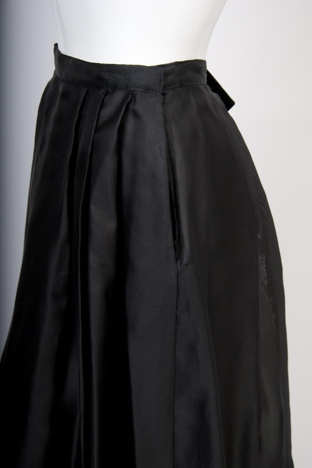 Black and White Cocktail Ensemble, att. Geoffrey Beene im Angebot 7