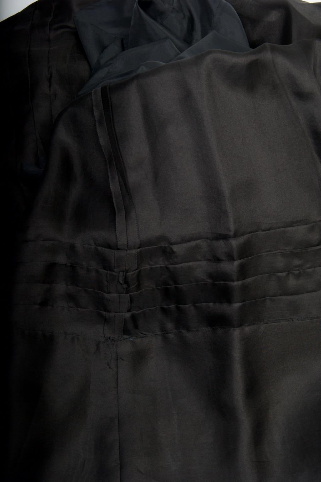 Black and White Cocktail Ensemble, att. Geoffrey Beene im Angebot 9