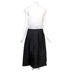 Black and White Cocktail Ensemble, att. Geoffrey Beene