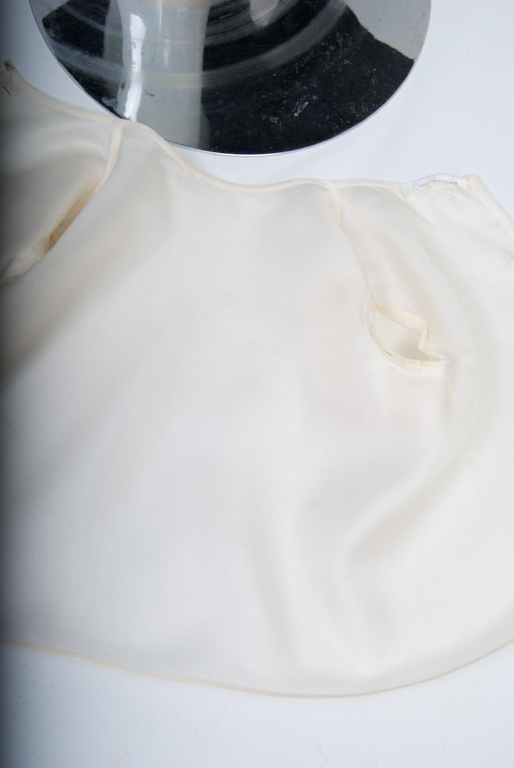 Black and White Cocktail Ensemble, att. Geoffrey Beene im Angebot 4