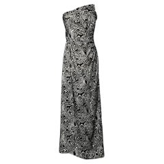 Black and White cocktail's dress Philip Hulitar for Neiman Marcus