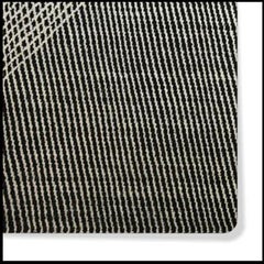 Black and White Contemporary Wool Area Rug