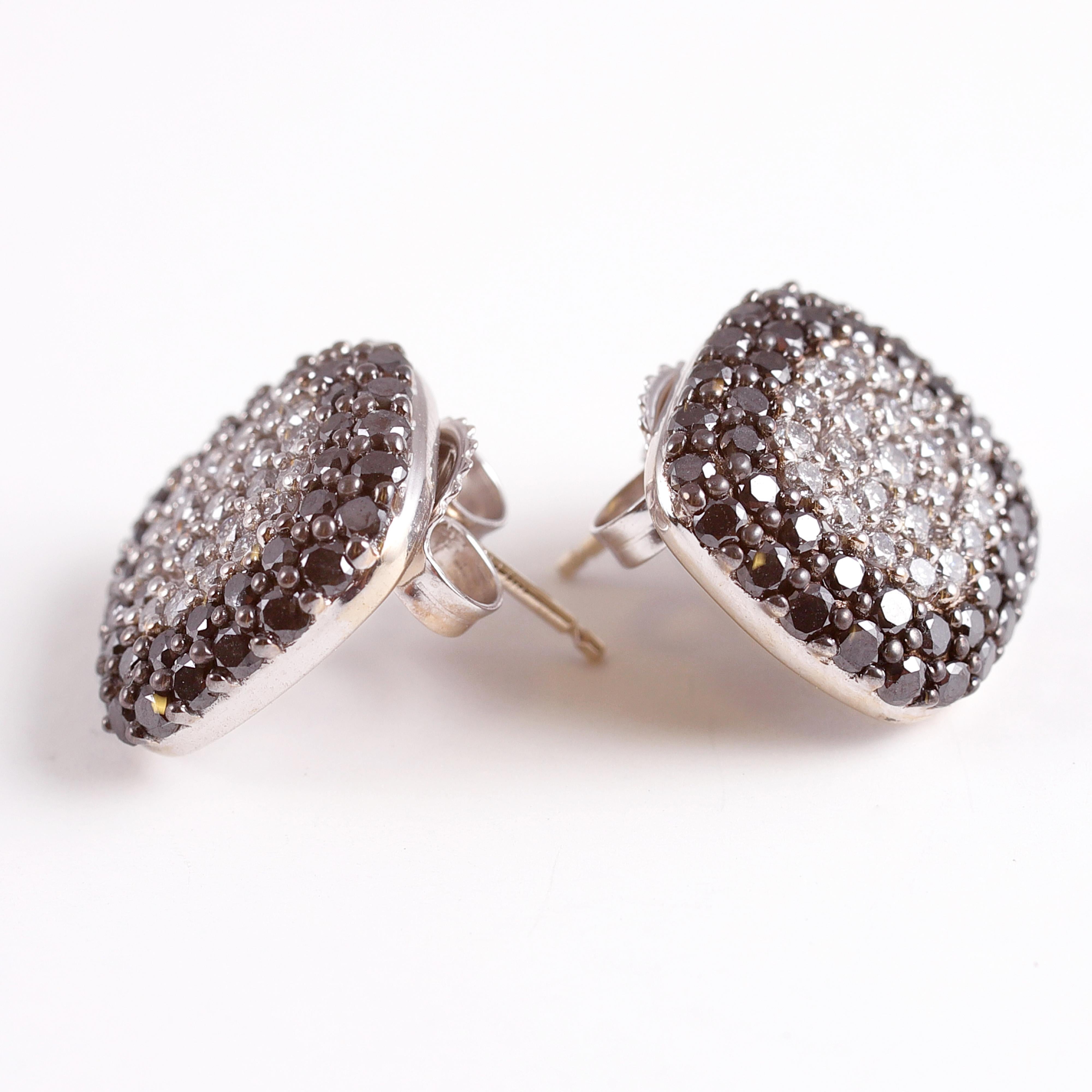 effy black diamond earrings