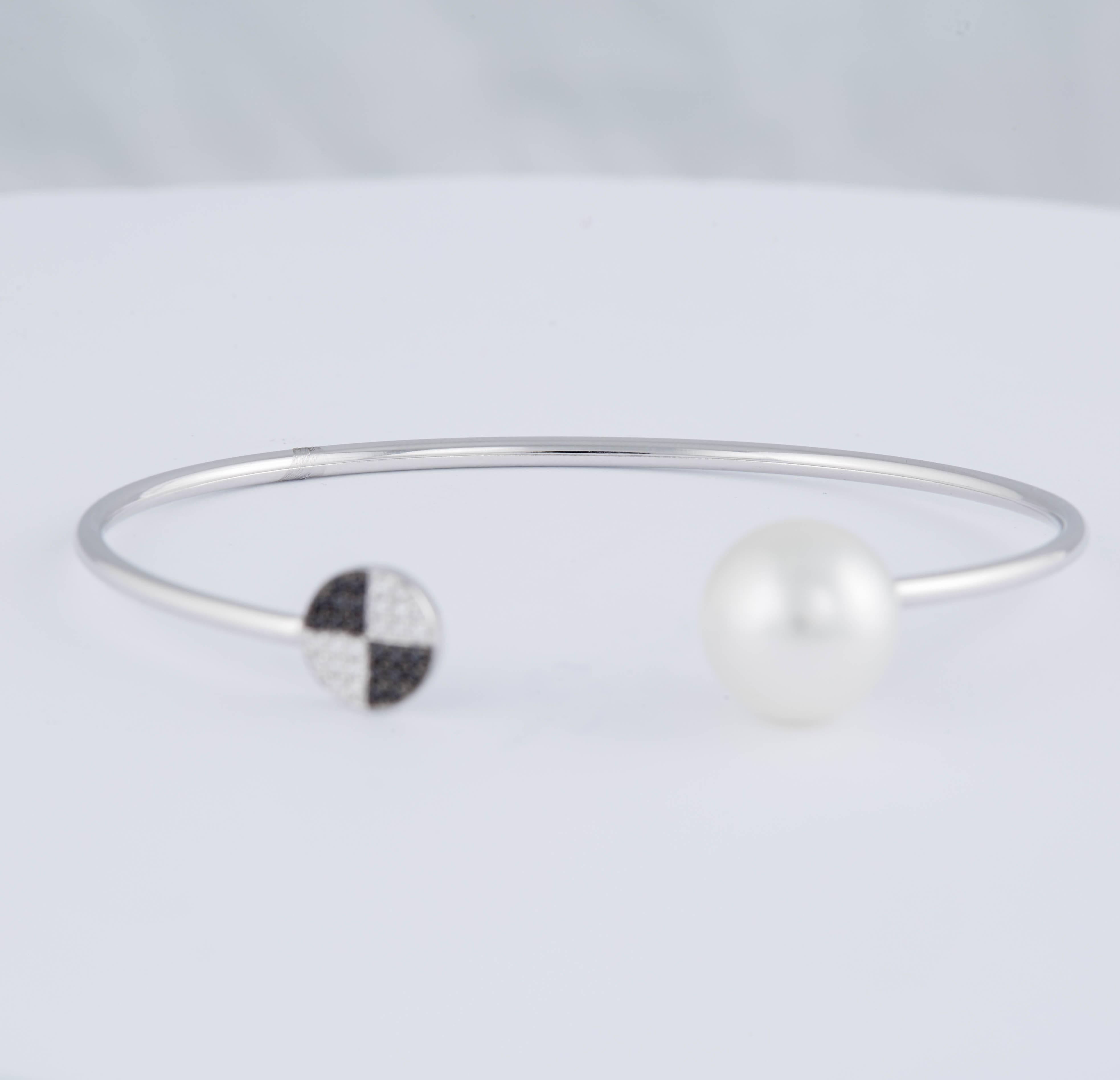 black pearl bangles