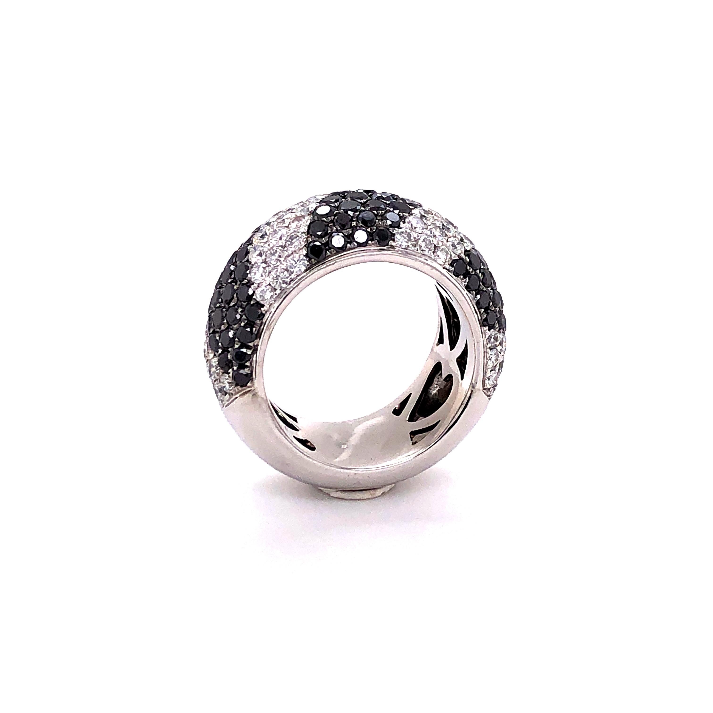 zebra diamond ring