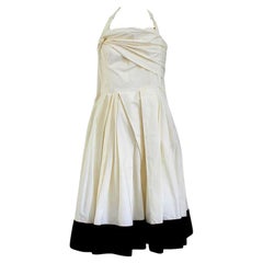 Used Aquilano Rimondi Black and white dress size 44