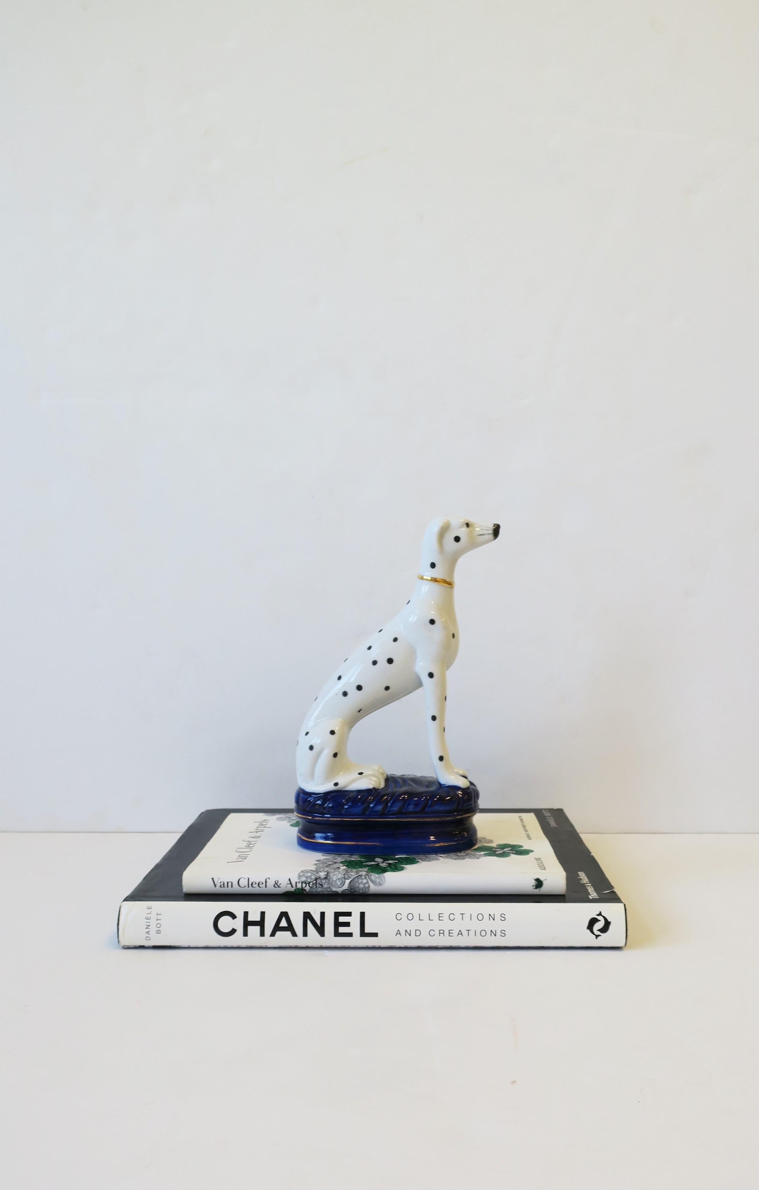 Black and White Greyhound or Whippet Decorative Dog 2