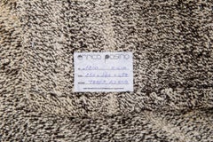 Hand-Woven Black and White Kilim Rug, Minimalist Style, Turkey, 1930