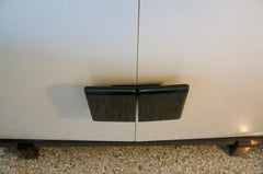 Black and White Lacquered Cabinet