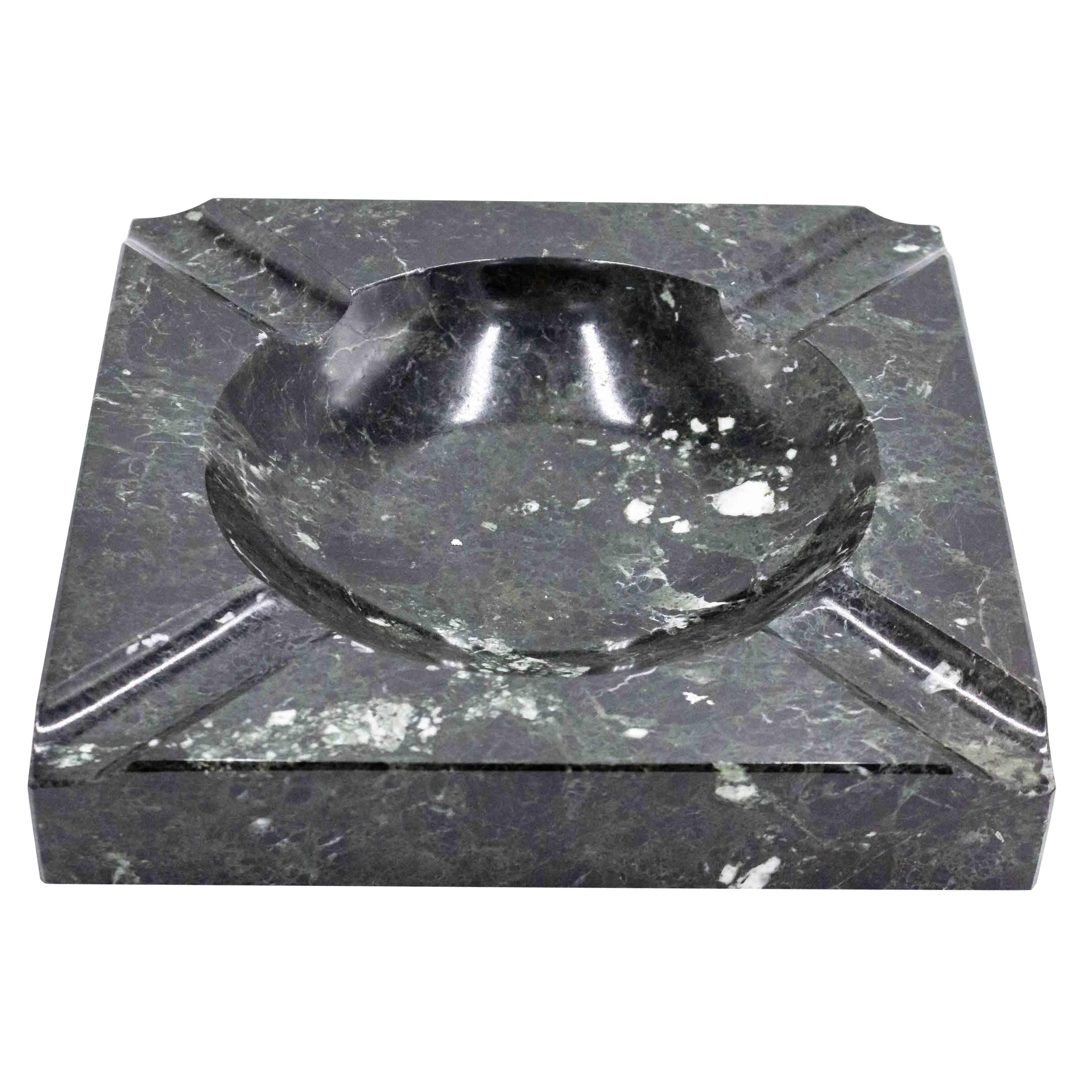 Black and White Marble Ashtray