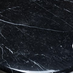 Black and white marble coffee table from Habitat, 1990
