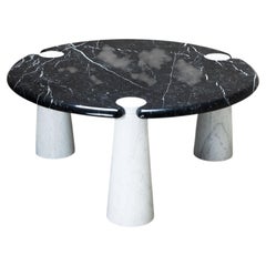 Black and white marble coffee table from Habitat, 1990