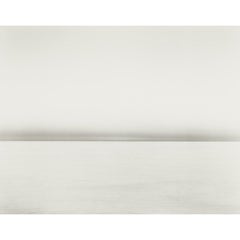 Black and White Minimalist Photograph 'Twilight Captiva Island' by Chip Hooper