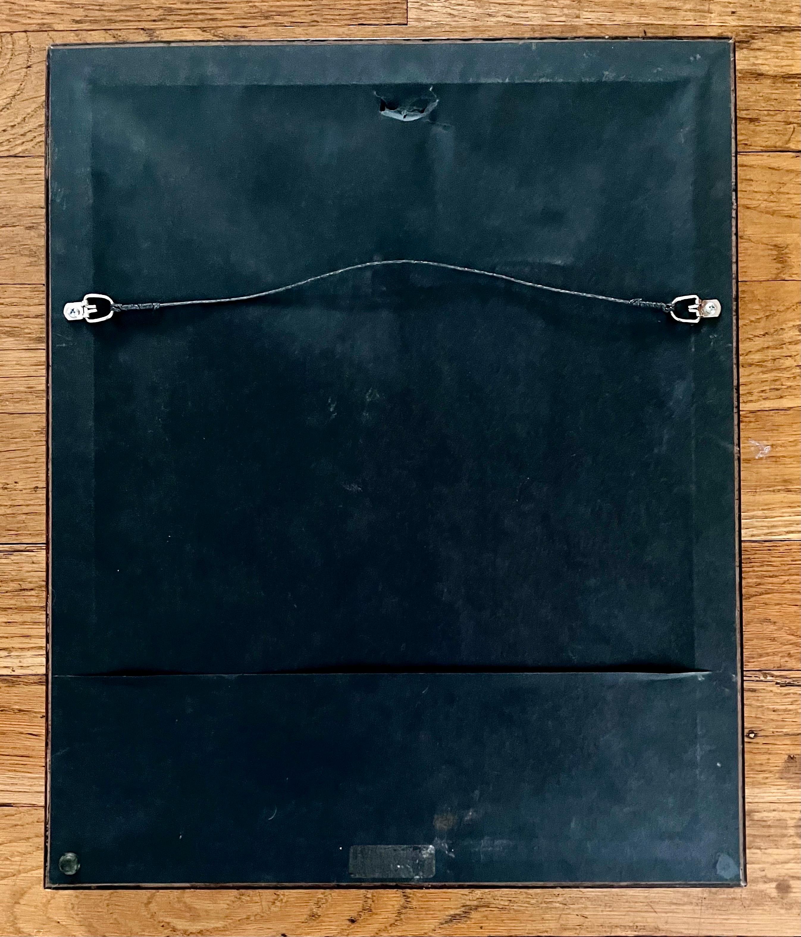Minimalistischer Schwarz-Weiß-Druck mit Skulpturen im Angebot 1