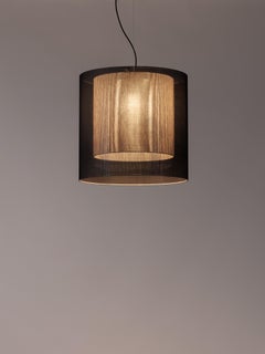 Black and White Moaré LM Pendant Lamp by Antoni Arola
