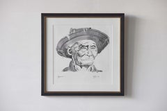 Black and White Monotype by Cyril Kuhn