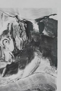 Black and White Monotype by Cyril Kuhn