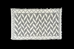 Black and White Moroccan Rug