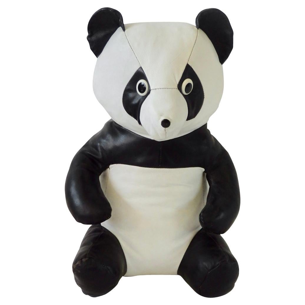 Black and White Abercrombie and Fitch Omersa Style black and white Leather Panda