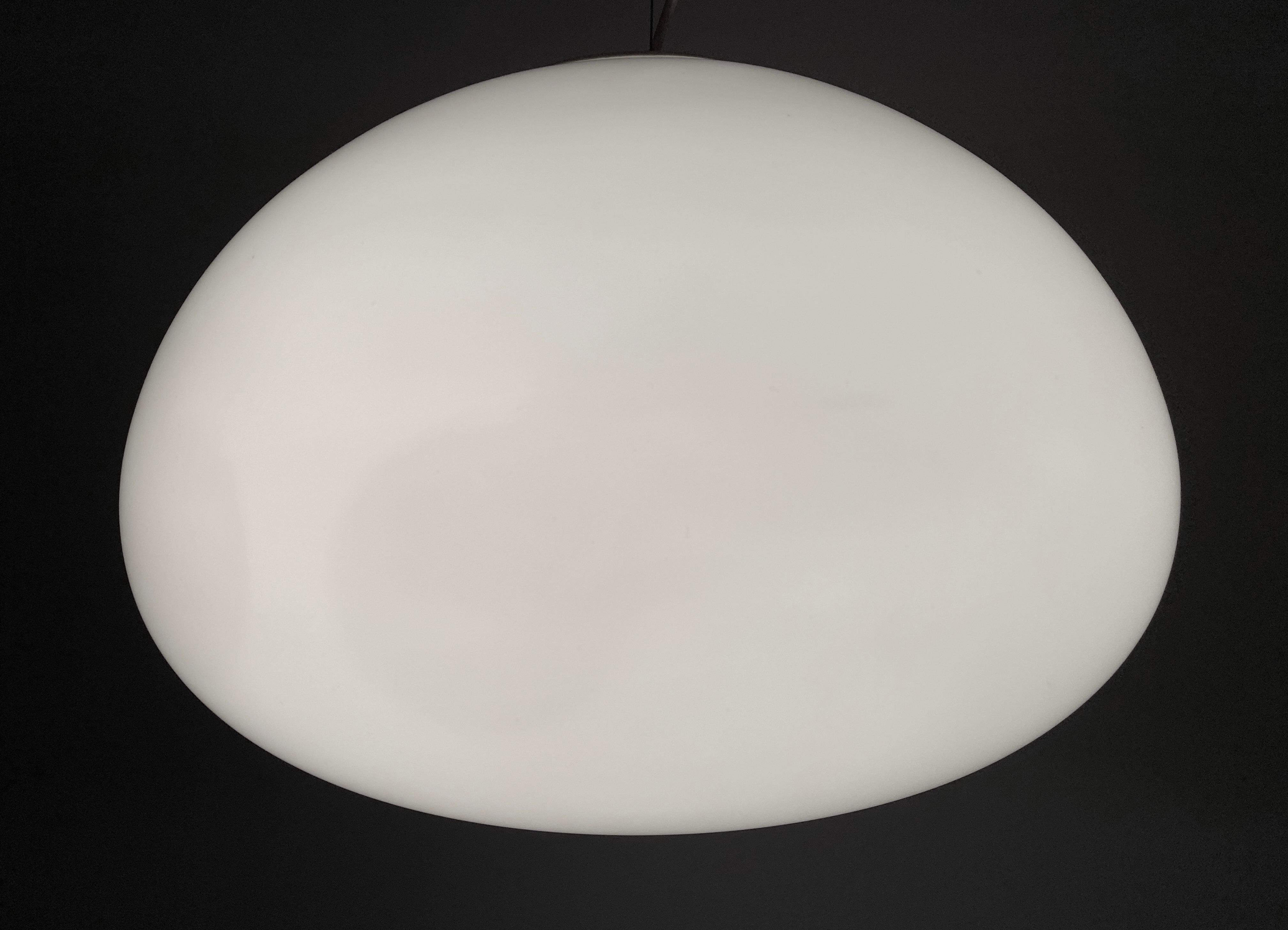 Black and White Pendant by Achille and Pier Giacomo Castiglioni for Flos For Sale 3