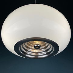 Black and White Pendant by Achille and Pier Giacomo Castiglioni for Flos