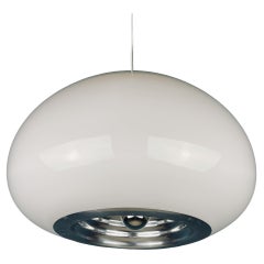 Lampe à suspension « Noir et Blanc » de Pier Giacomo et Achille Castiglioni pour Flos