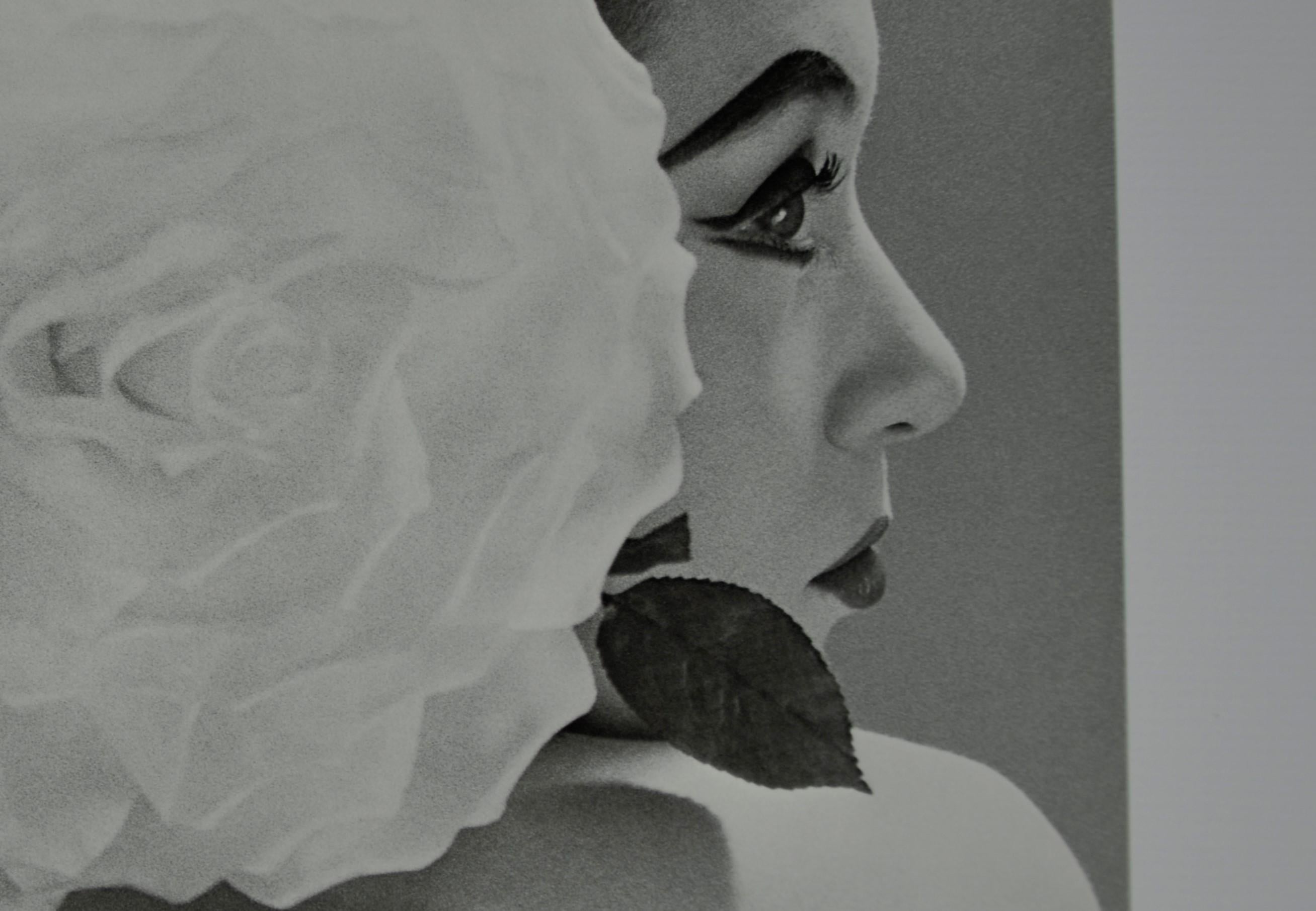 Black and White Photo by Richard Avedon “Barbara Mullen” 1951 Sheet-Fed Gravure For Sale 1