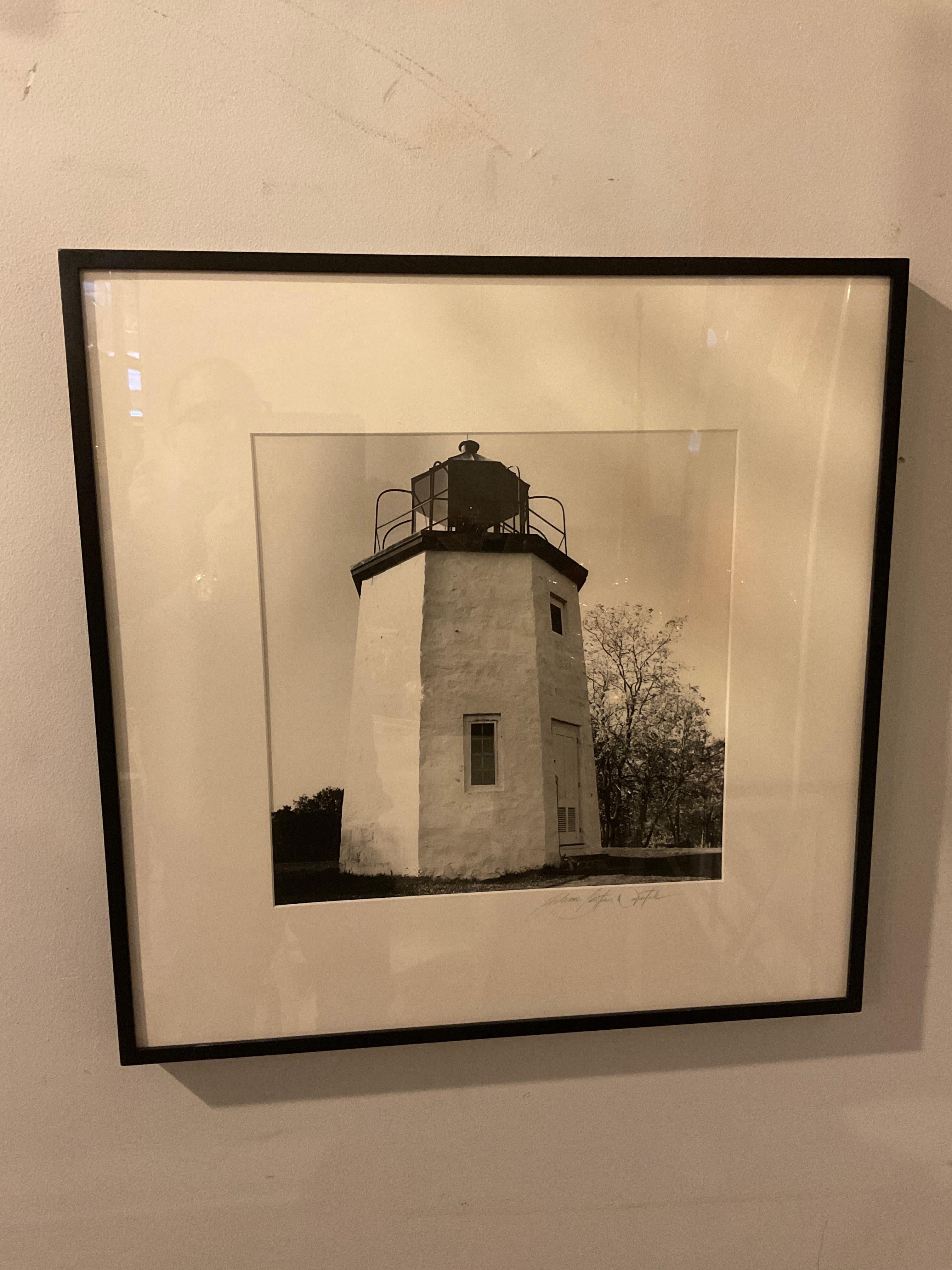 Stony  Point Lighthouse and Stone Path photo by Naprstek. 2001