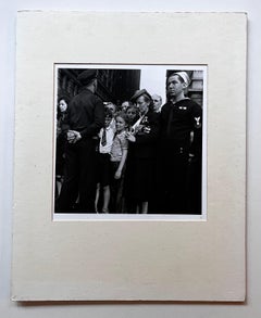 Black and White Photograph in New York City in 1942 - Artist Unknown