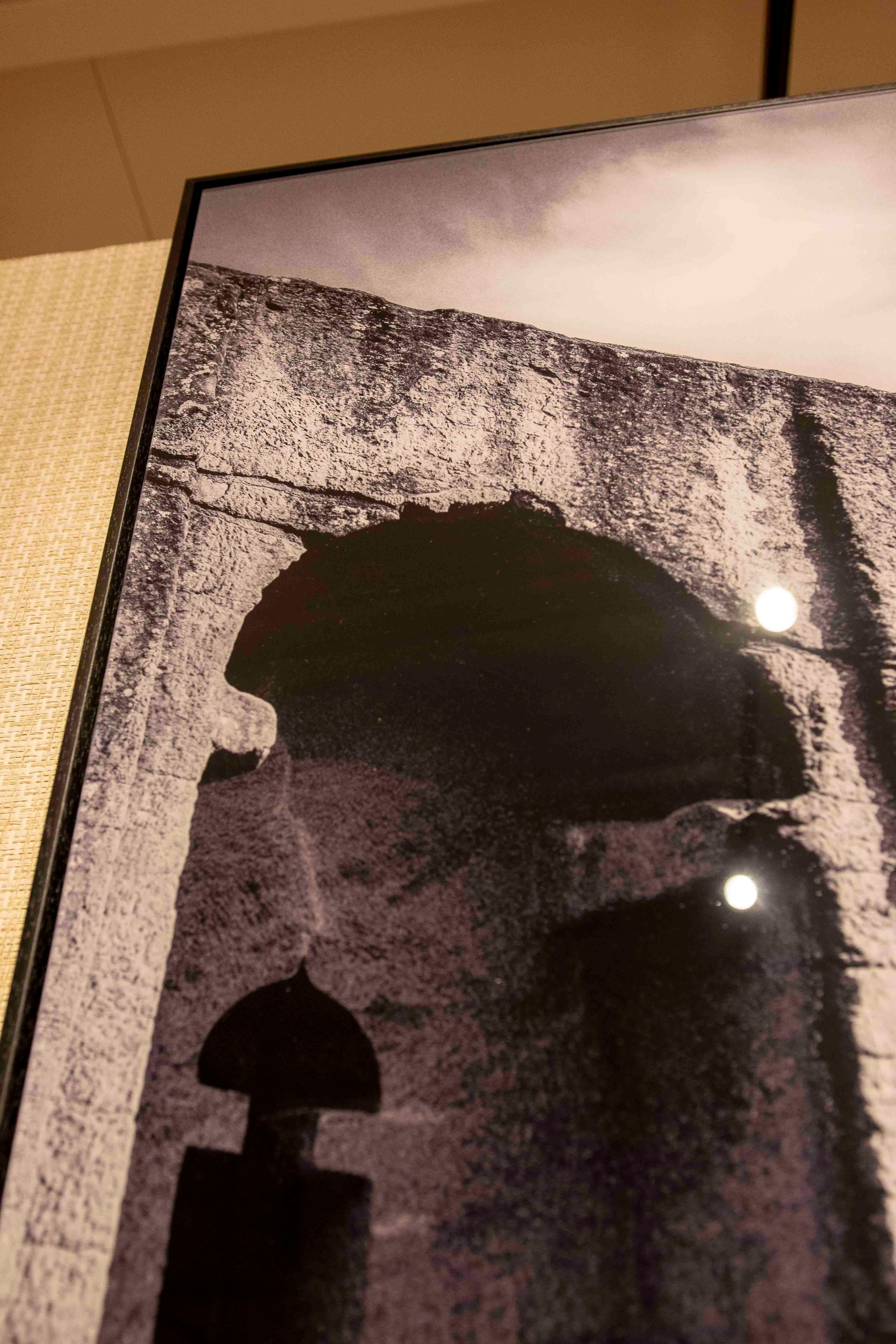 Black and White Photograph of the Rock Churches of Lalibela, Ethiopia For Sale 5