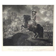 Stampa in bianco e nero, "James Duca di Monmouth".