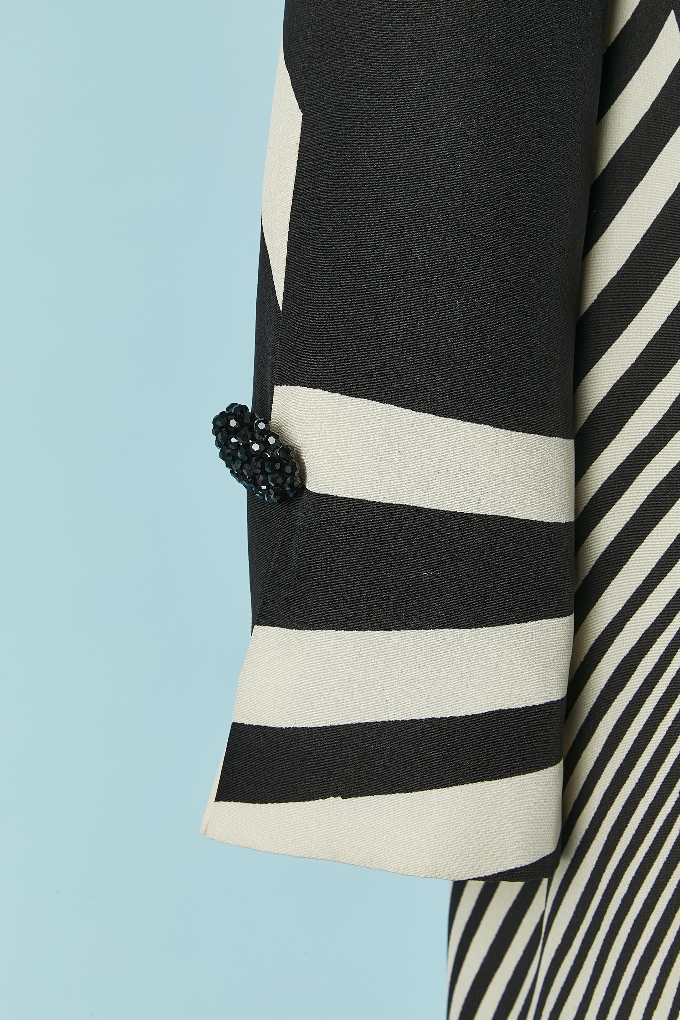 Women's Black and white printed jumpsuit HANAE MORI For Sale