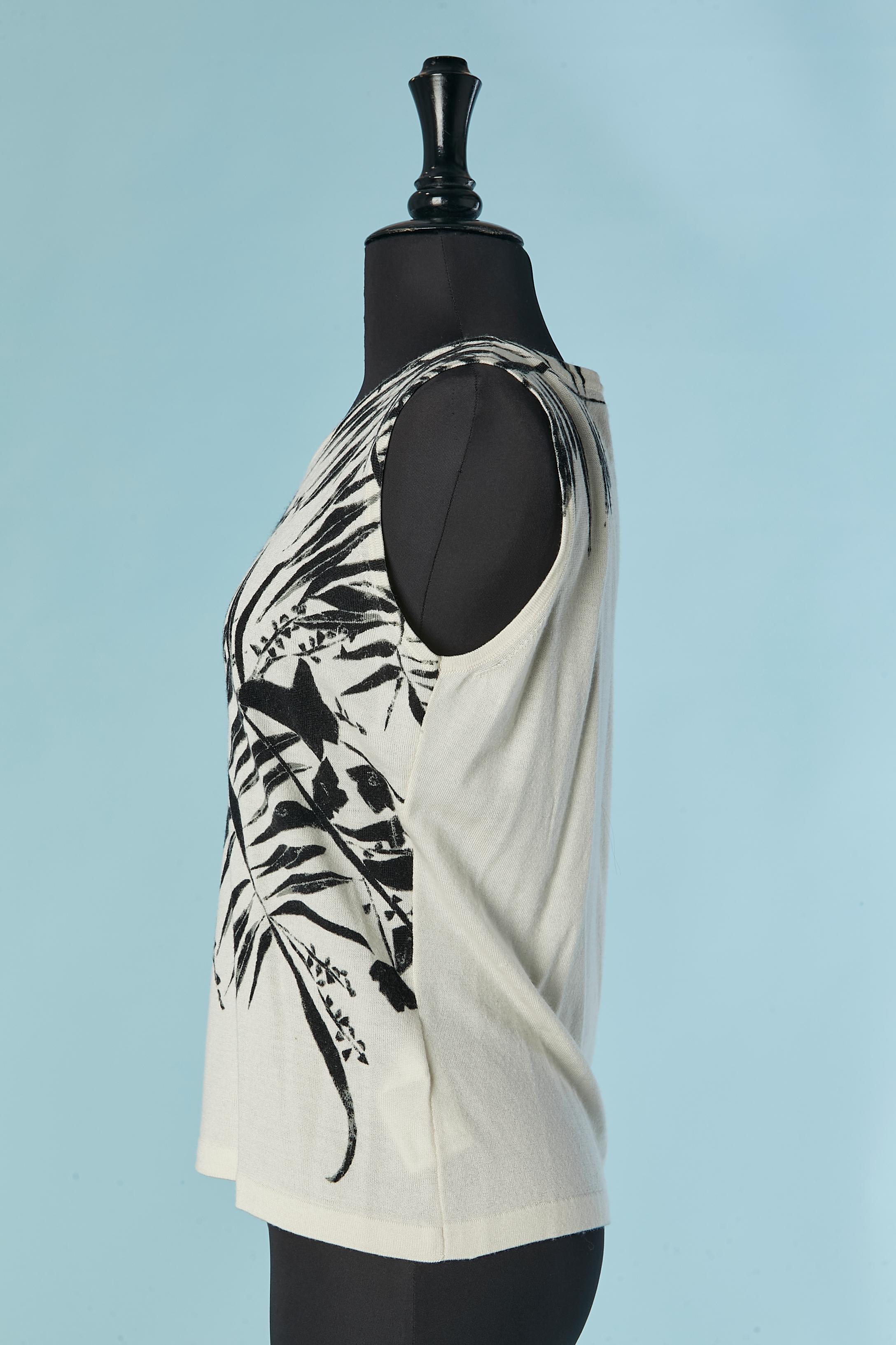 Black and white printed Twin-set ESCADA For Sale 3