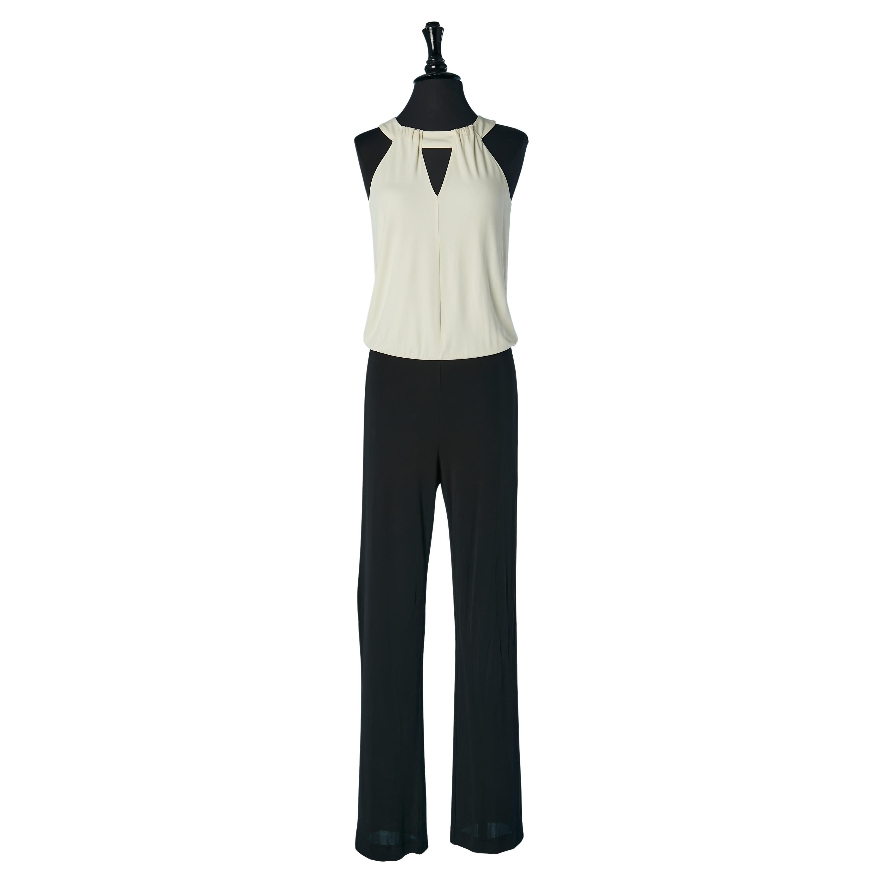 Mono blanco y negro sin mangas MOSCHINO CHEAP & CHIC