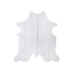 Schwarz-weiß gesprenkeltes Longhorn-Kuhfell