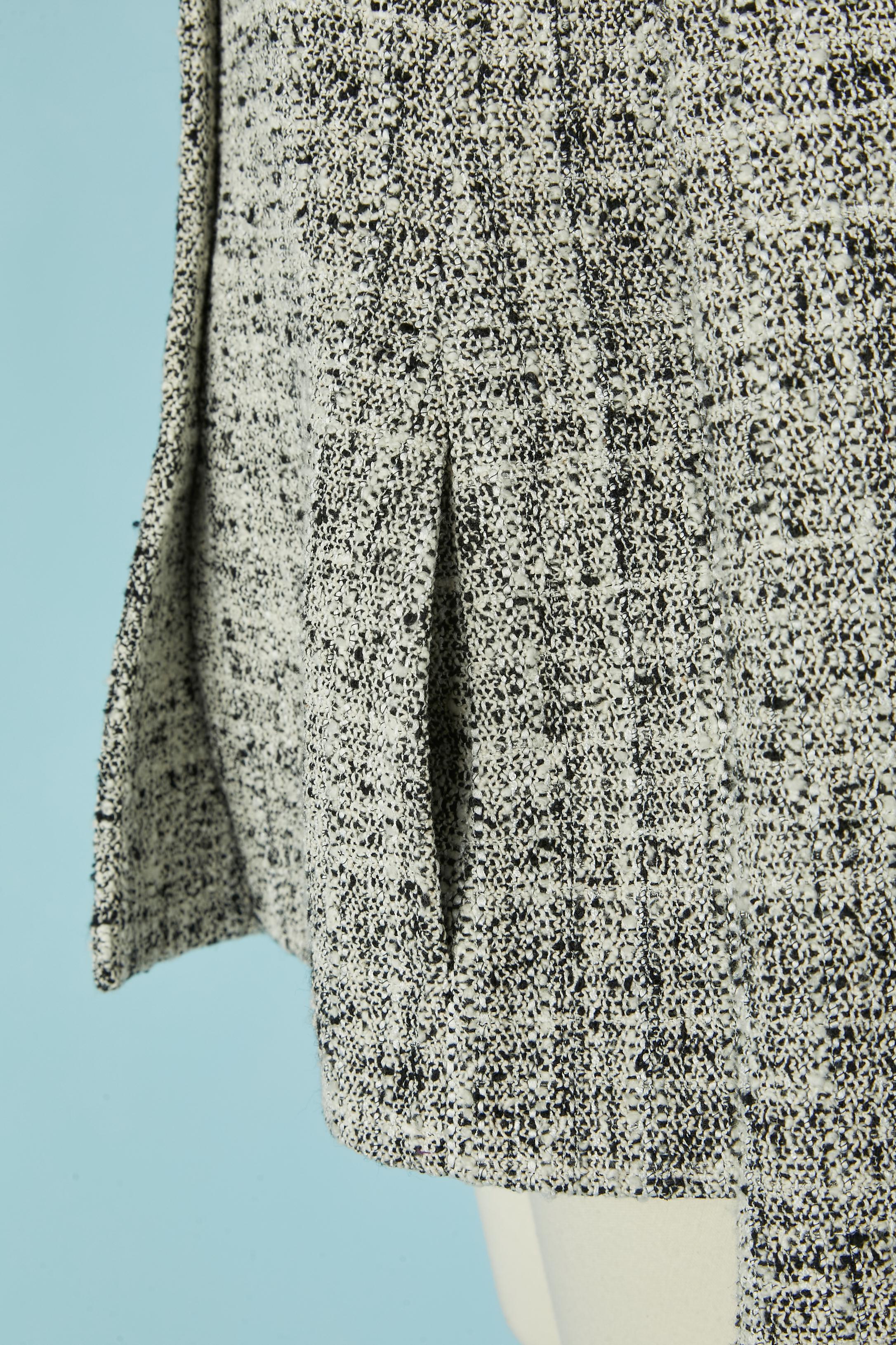 Black and white Tweed Bar jacket CHRISTIAN DIOR by Maria Grazia Chiuri in vendita 1