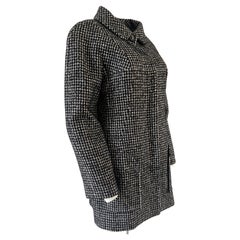 Black and white tweed Chanel Jacket 2014