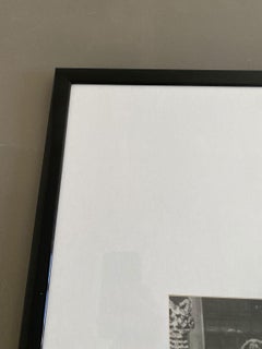 Lámina vintage en blanco y negro de Audrey Hepburn en «Desayuno con diamantes»