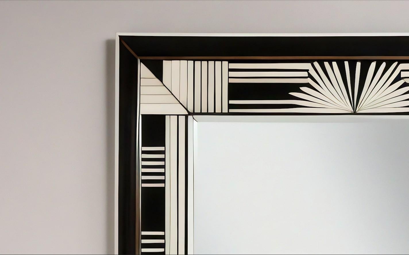 Eleva tu Space con Elegancia Intemporal

Transforma tus interiores con la cautivadora belleza de nuestro espejo de pared inspirado en el Art Deco, una exquisita fusión de artesanía tradicional y sofisticación moderna. Este espejo, diseñado para ser