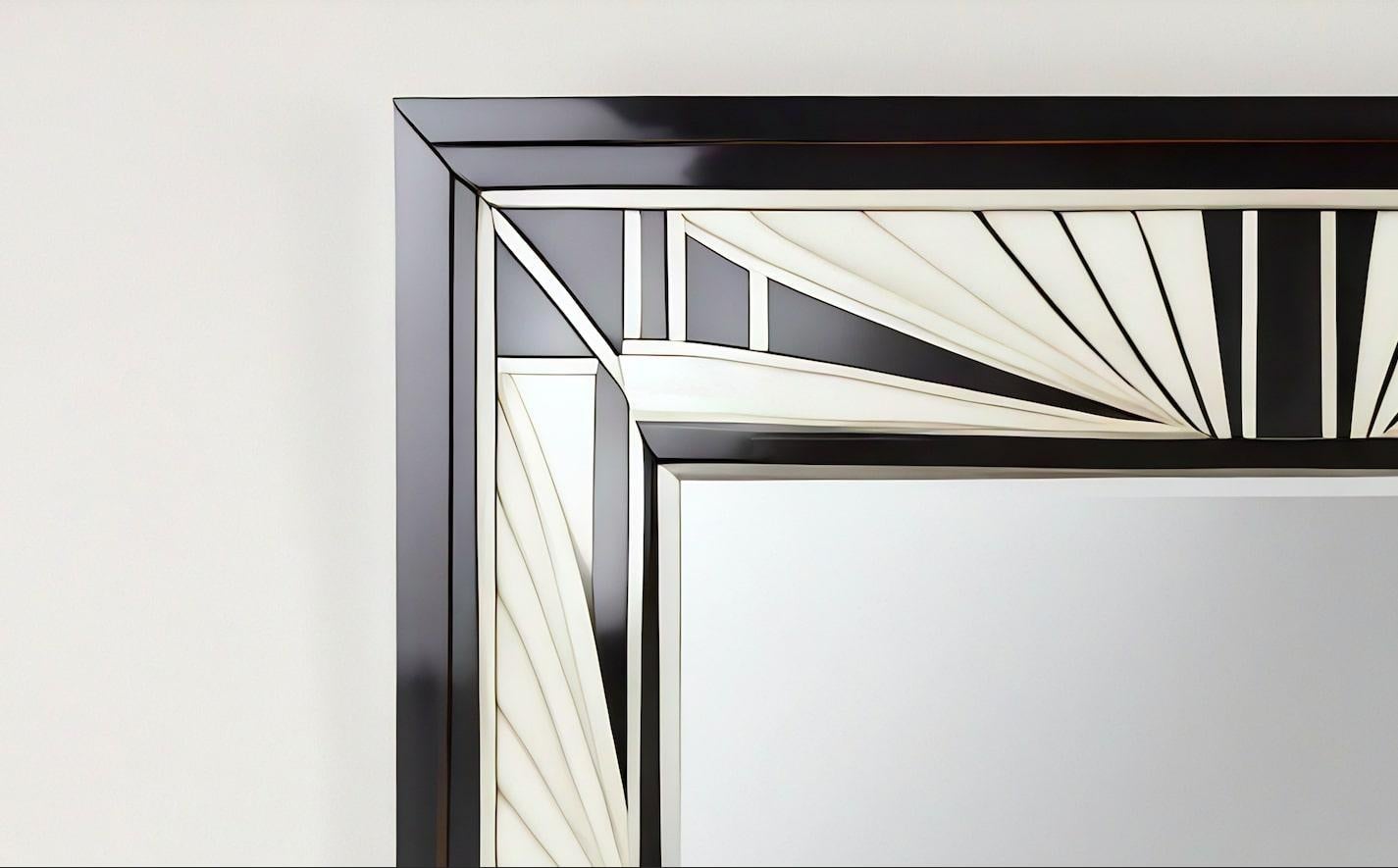 Eleva tu Space con Elegancia Intemporal

Transforma tus interiores con la cautivadora belleza de nuestro espejo de pared inspirado en el Art Deco, una exquisita fusión de artesanía tradicional y sofisticación moderna. Este espejo, diseñado para ser