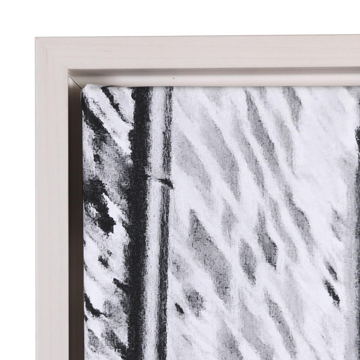 Strada murata in bianco e nero a Barberino Italia In condizioni ottime in vendita a New York, NY