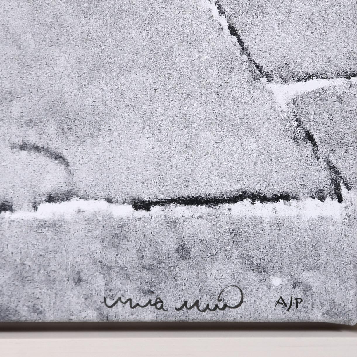 XXI secolo e contemporaneo Strada murata in bianco e nero a Barberino Italia in vendita