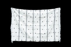 Tapis tissé noir et blanc, Tangier