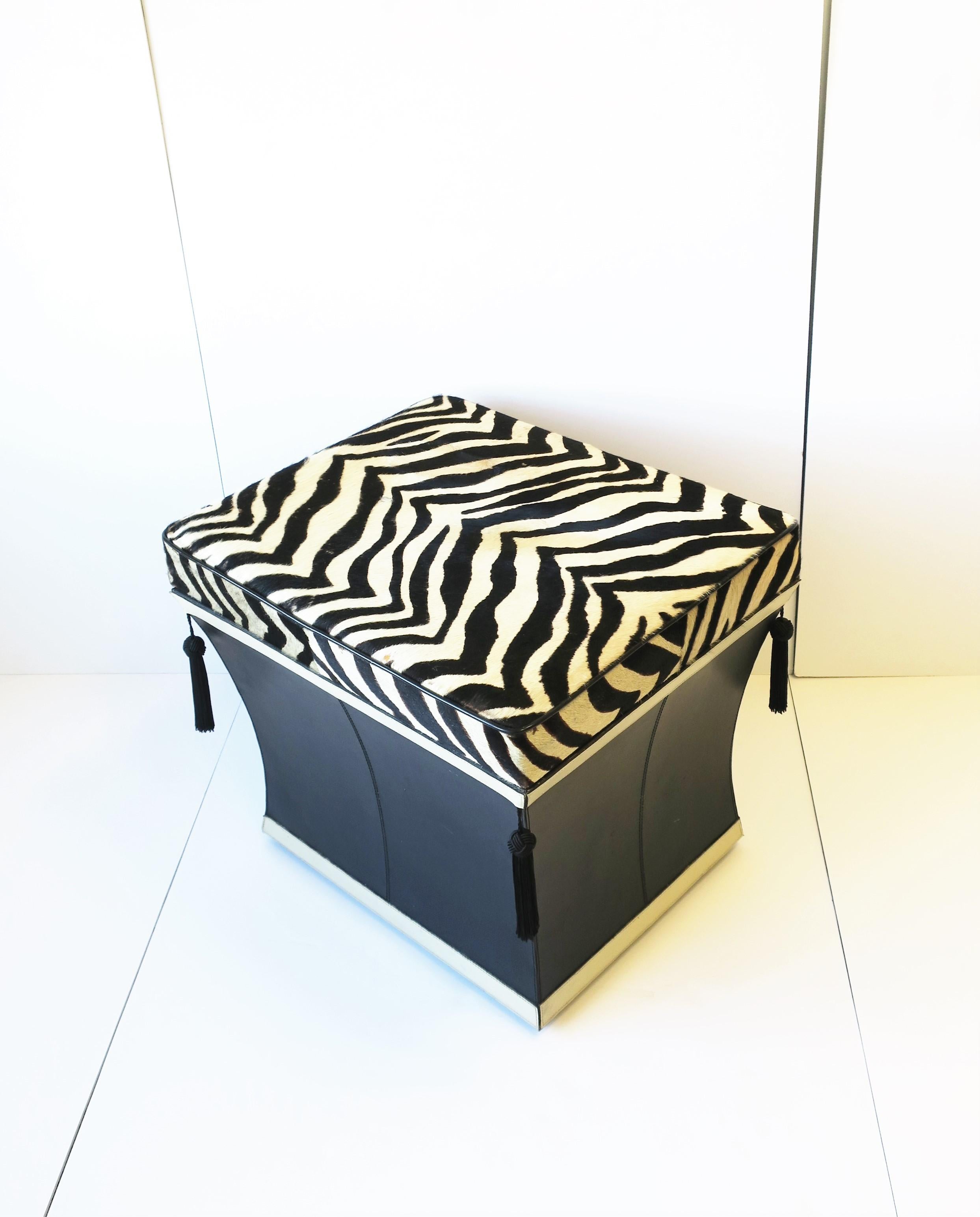 zebra storage boxes